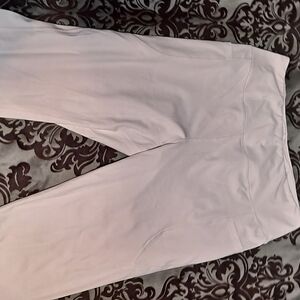 Baleaf XL Leggings Short White Side Pockets